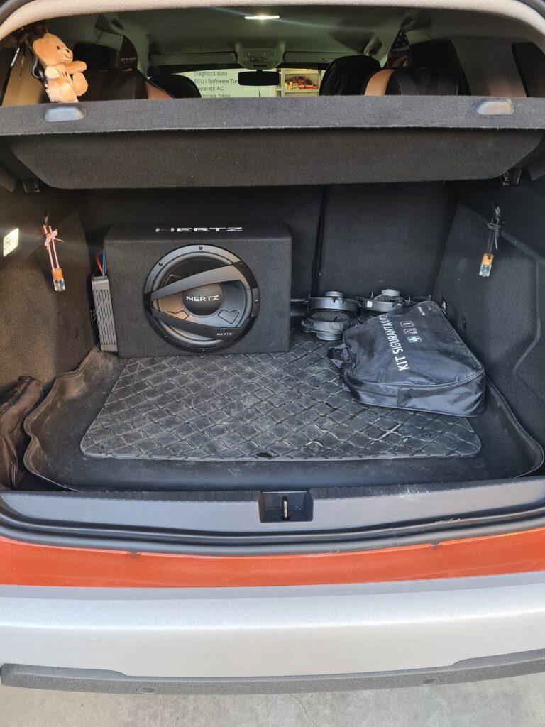 Subwoofer - lucrare CSL Garage