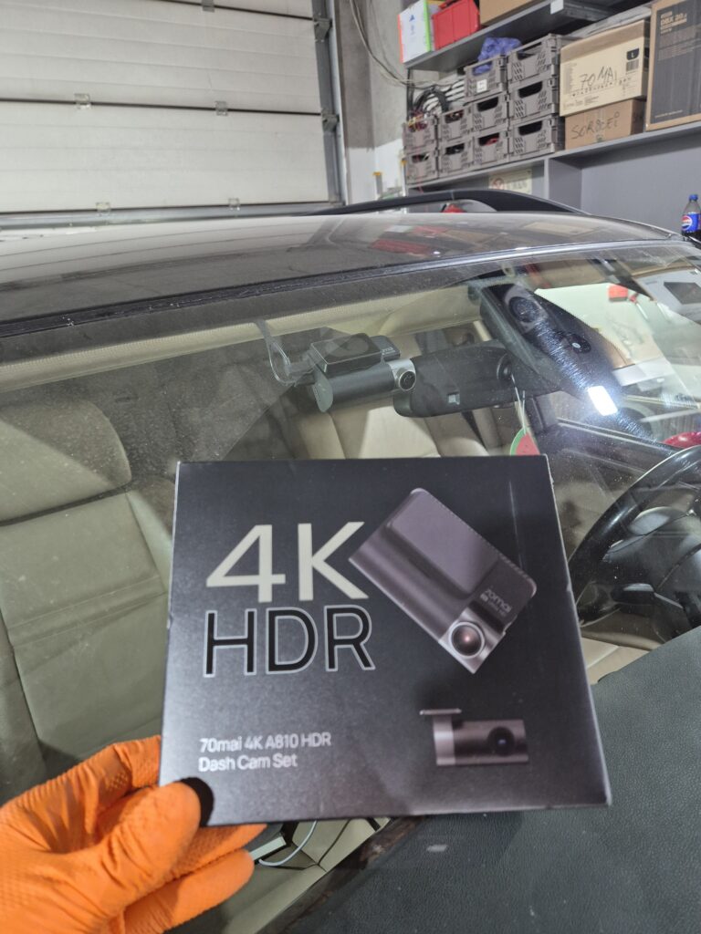 Cameră DVR - lucrare CSL Garage